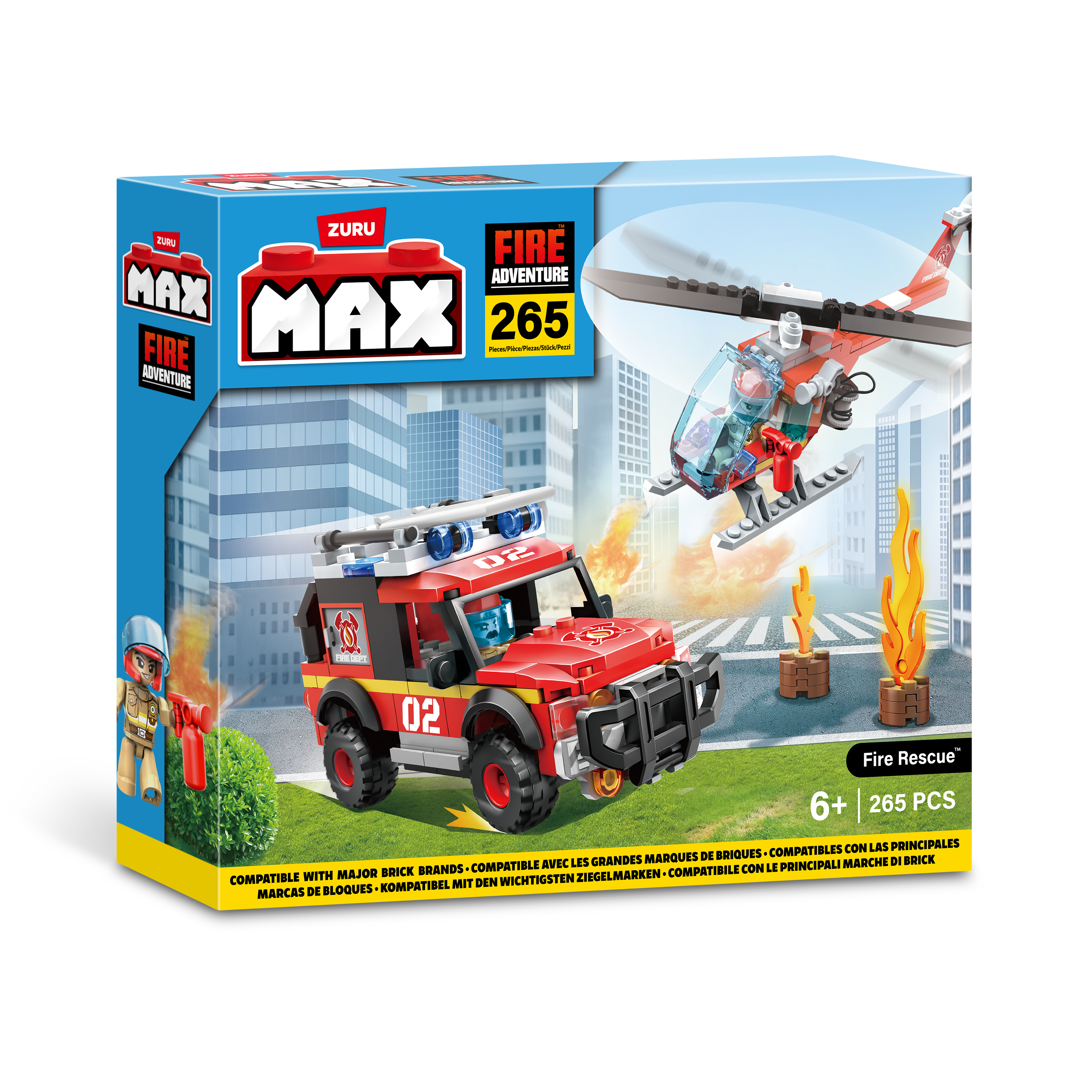 Max Max City S1 245 Piece Brick Box Playset