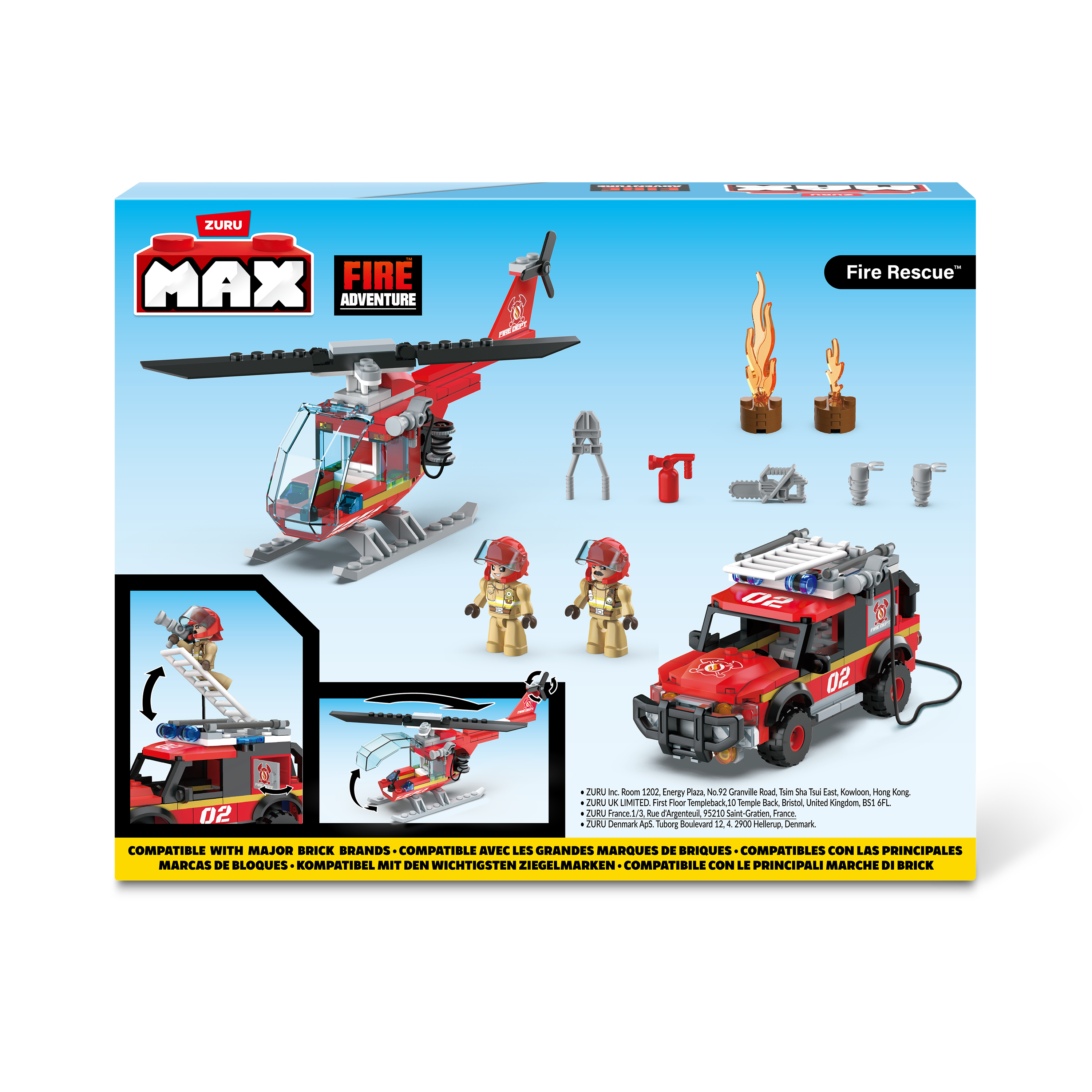 Max Max City S1 245 Piece Brick Box Playset