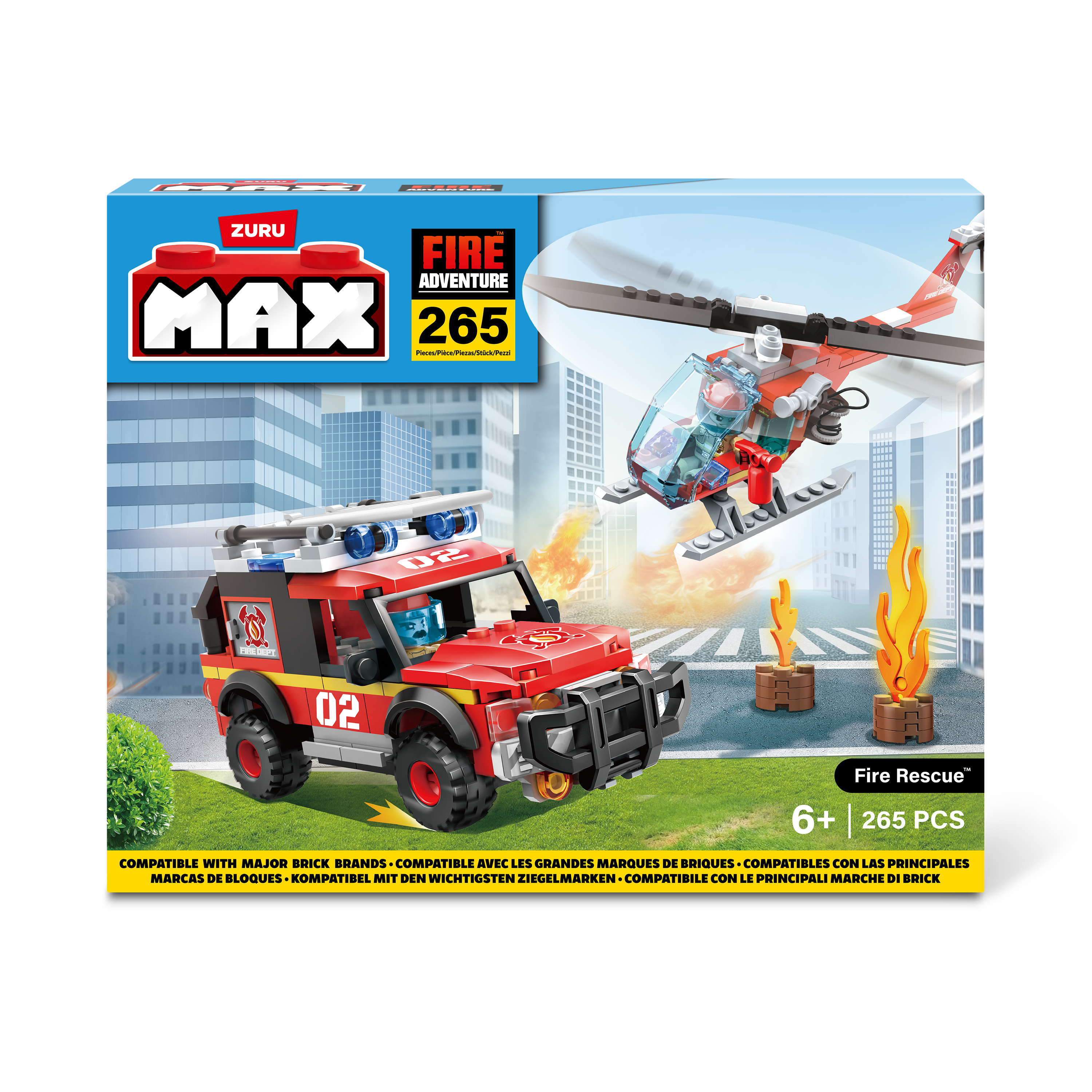 Max Max City S1 245 Piece Brick Box Playset