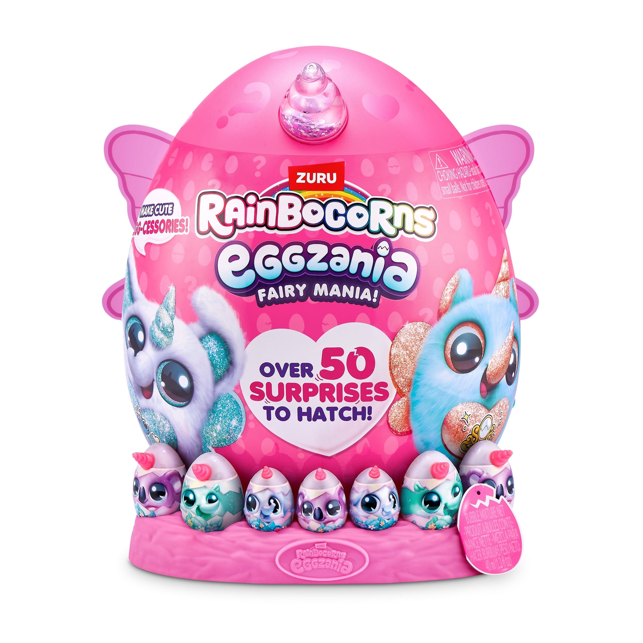 Rainbocorns Eggzania Fairy Mania Large Plush S1