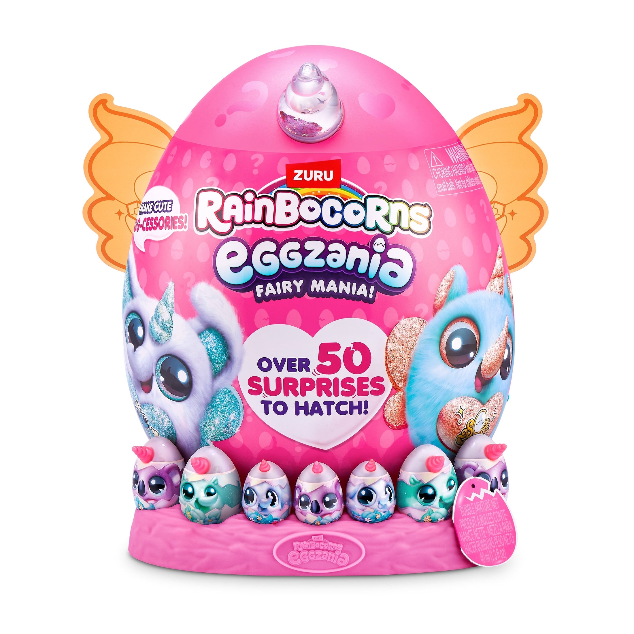 Rainbocorns Eggzania Fairy Mania Large Plush S1