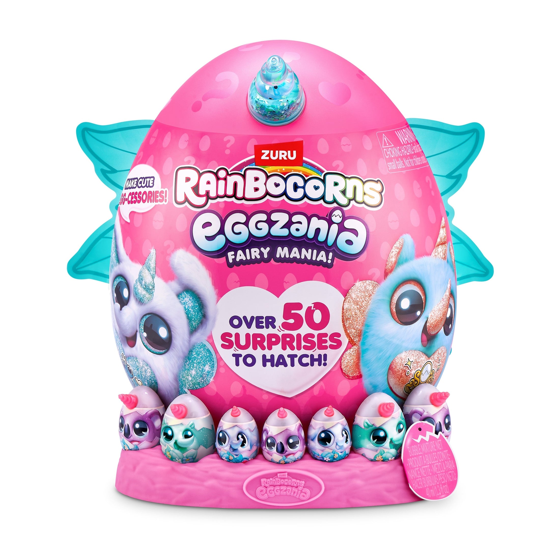 Rainbocorns Eggzania Fairy Mania Large Plush S1