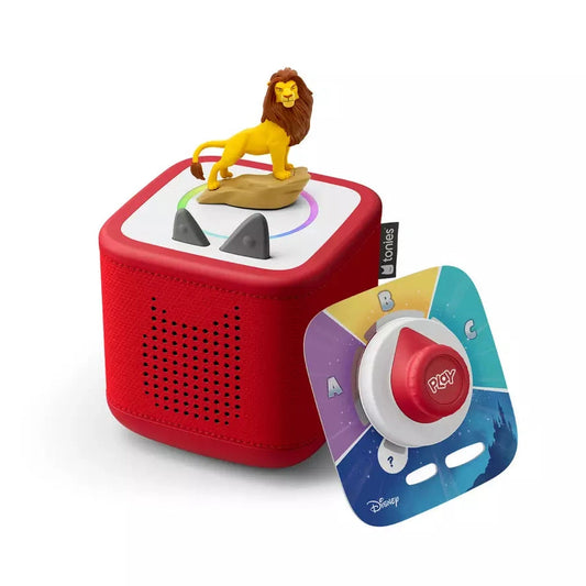 Tonies - Red Toniebox 2 Play Set with Lion King