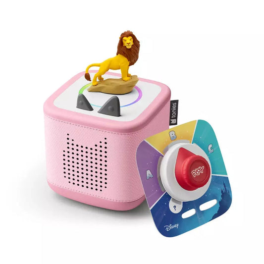 Tonies - Pink Toniebox 2 Play Set with Lion King