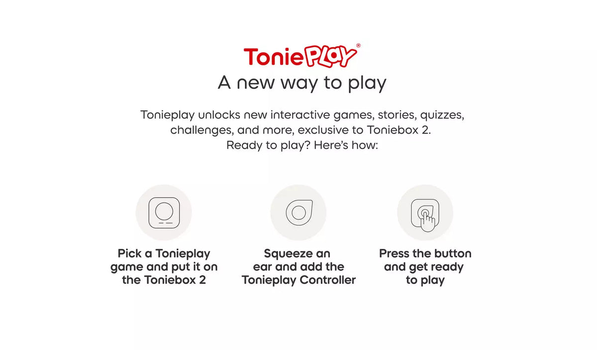 Tonies - Red Toniebox 2 Play Set with Lion King