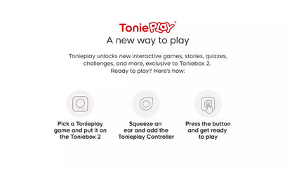 Tonies - Red Toniebox 2 Play Set with Lion King