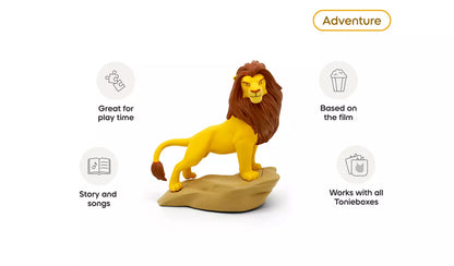 Tonies - Red Toniebox 2 Play Set with Lion King