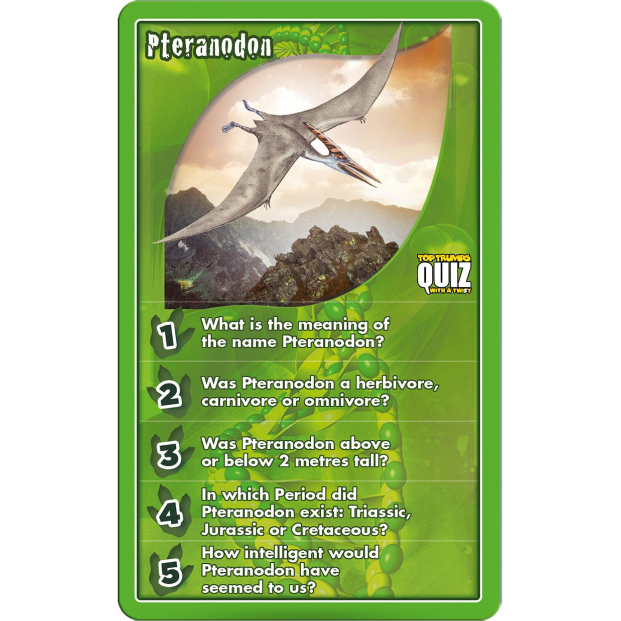 Top Trumps Dinosaurs Quiz Card Game – 500 Questions