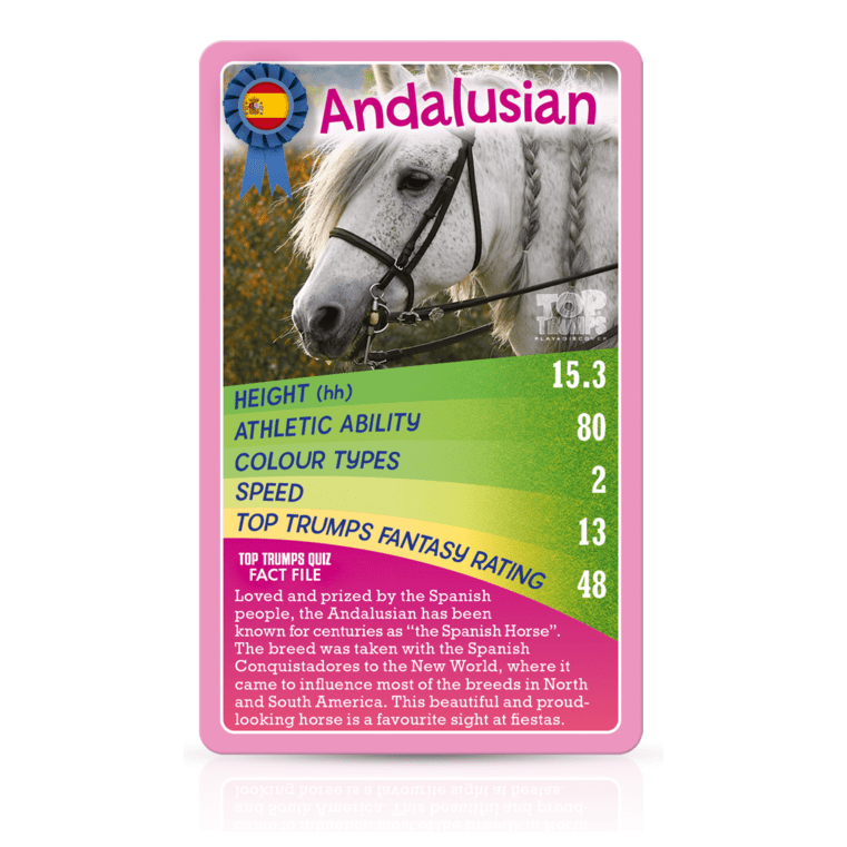 Top Trumps Horses, Ponies & Unicorns Card Game
