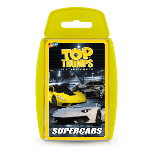 Top Trumps Supercars Card Game