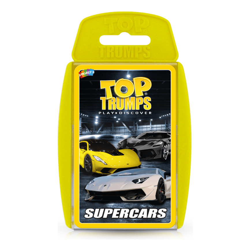 Top Trumps Supercars Card Game