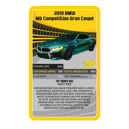 Top Trumps Supercars Card Game