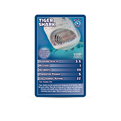 Top Trumps Sharks Card Game