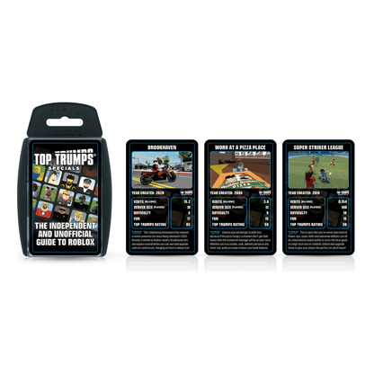 Top Trumps Roblox The Independent & Unofficial Guide Card Game