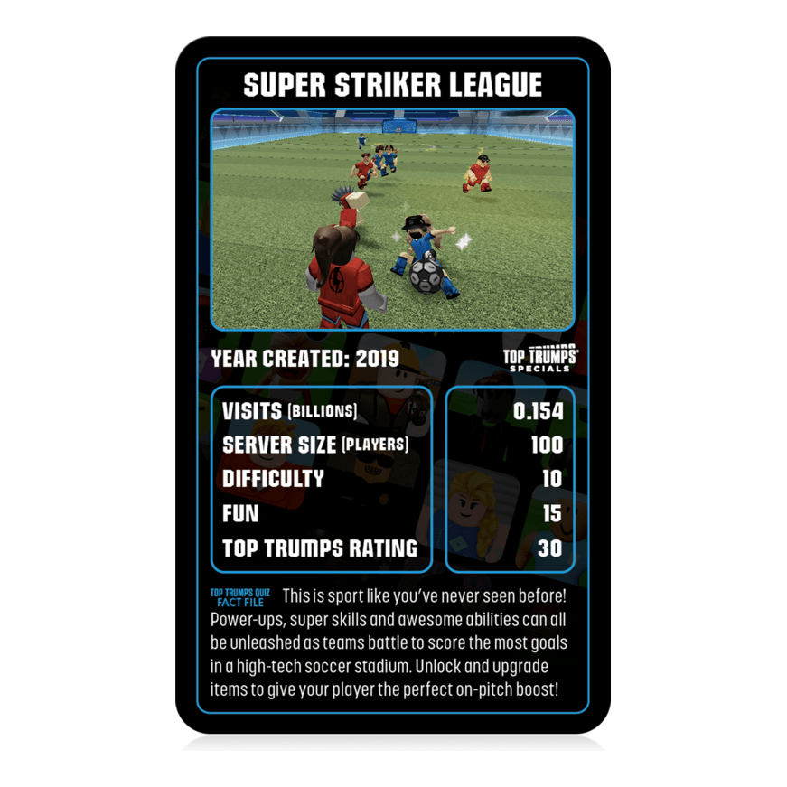 Top Trumps Roblox The Independent & Unofficial Guide Card Game