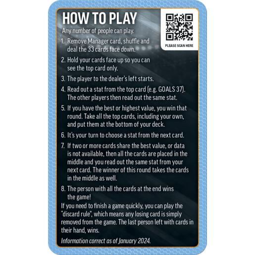 Top Trumps World Football Stars Top 200 Pack 3 Card Game