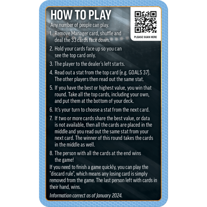 Top Trumps World Football Stars Top 200 Pack 3 Card Game