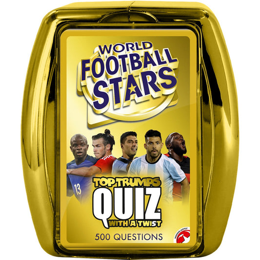 Top Trumps Quiz World Football Stars Card Game