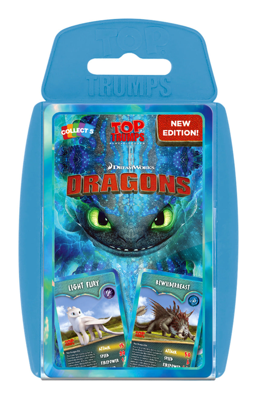 Top Trumps How to Train Your Dragon Special Edition Card Game
