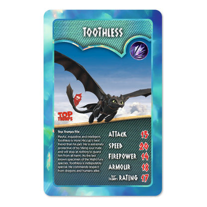 Top Trumps How to Train Your Dragon Special Edition Card Game