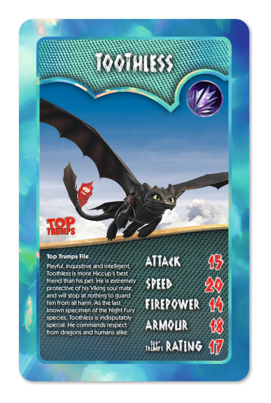 Top Trumps How to Train Your Dragon Special Edition Card Game