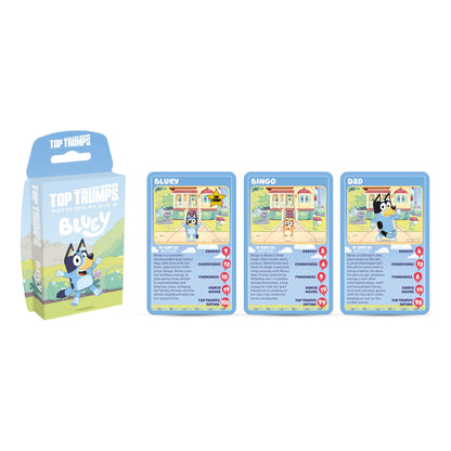 Bluey Top Trumps Specials Card Game