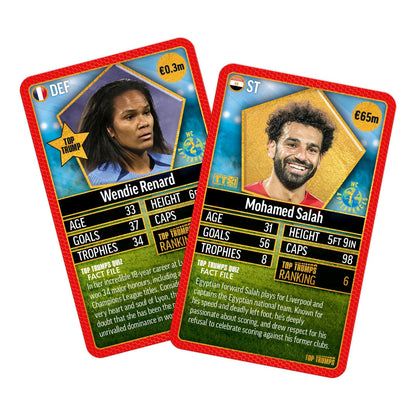 Top Trumps World Football Stars Top 200 Pack 4 Card Game