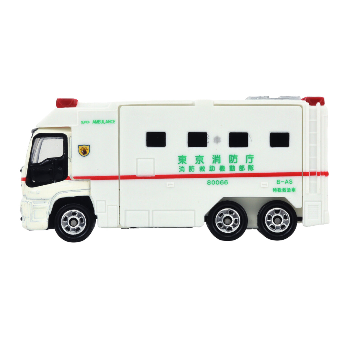 TOMICA No.116 Super Ambulance – 785439 Side View lpr