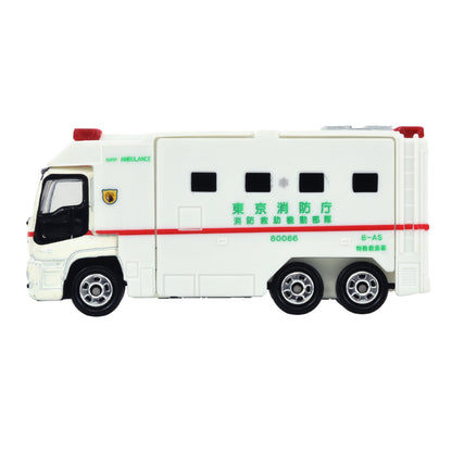 TOMICA No.116 Super Ambulance – 785439 Side View lpr