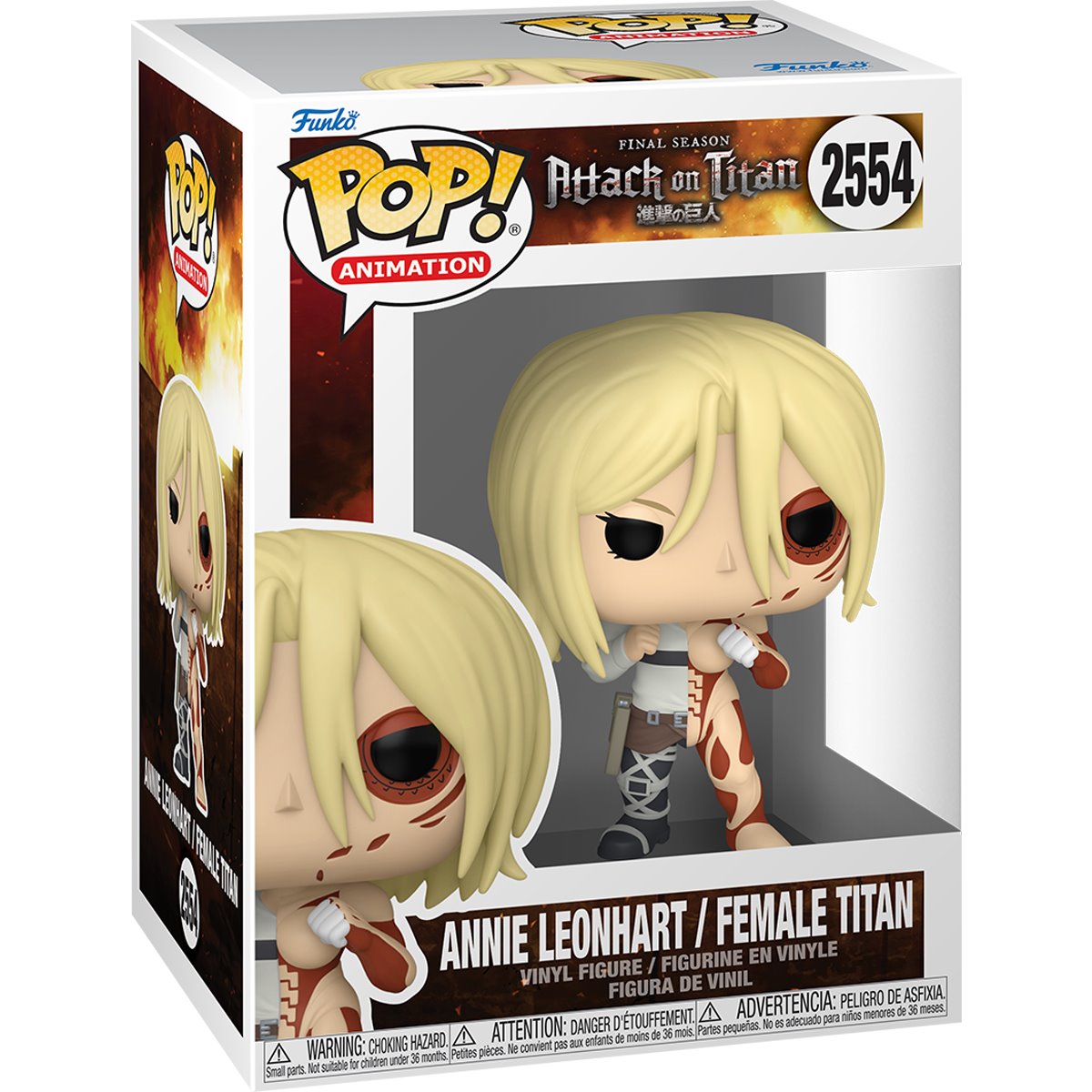 Funko Pop! Animation Attack on Titan Annie Leonhart/Female Titan Split Vinyl Figure #2554