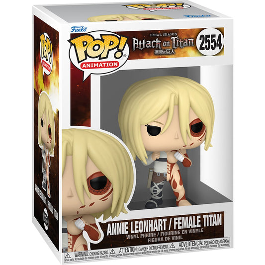 Funko Pop! Animation Attack on Titan Annie Leonhart/Female Titan Split Vinyl Figure #2554