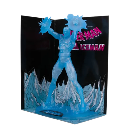 McFarlane Toys Marvel Tales #229 Iceman 1:6 Scale Red Platinum Edition Figurine