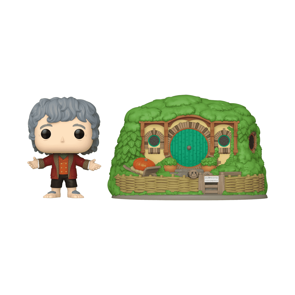 Funko Pop! Town The Lord of the Rings Bilbo Baggins with Bag-End #39