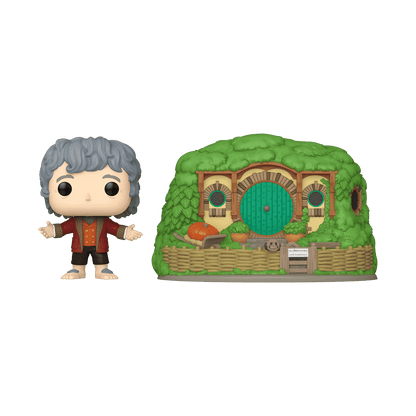 Funko Pop! Town The Lord of the Rings Bilbo Baggins with Bag-End #39