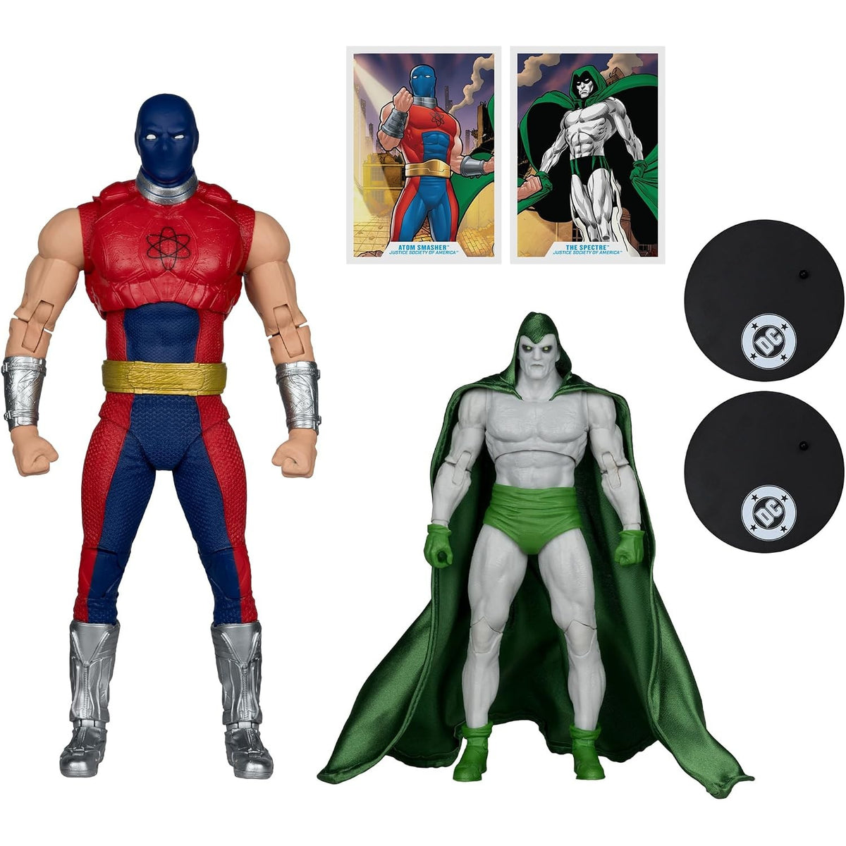 McFarlane Toys DC Multiverse Atom Smasher vs. The Spectre (JSA: Black Vengeance) 2-Pack