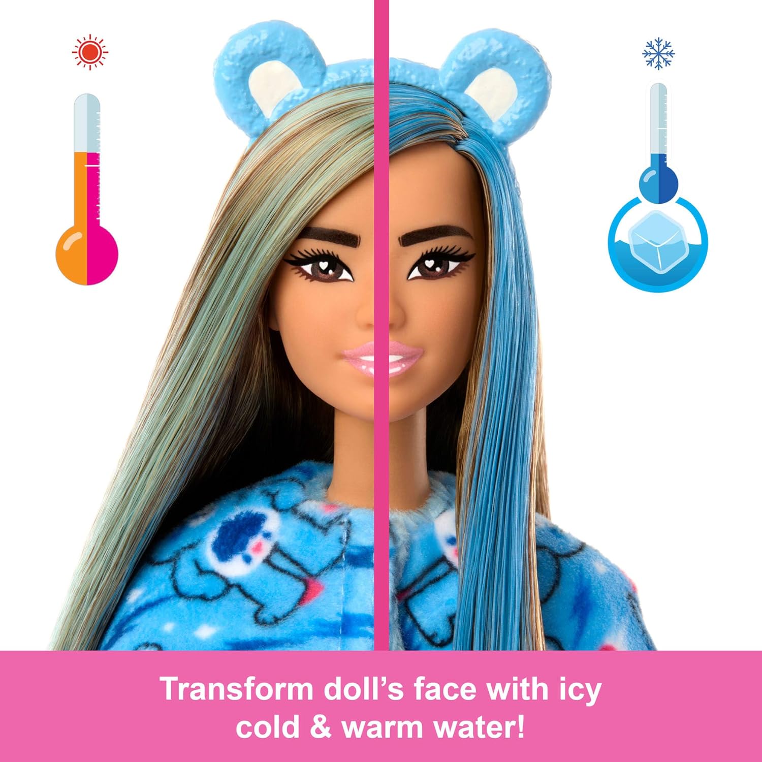 Barbie Cutie Reveal Care Bears Grumpy Bear