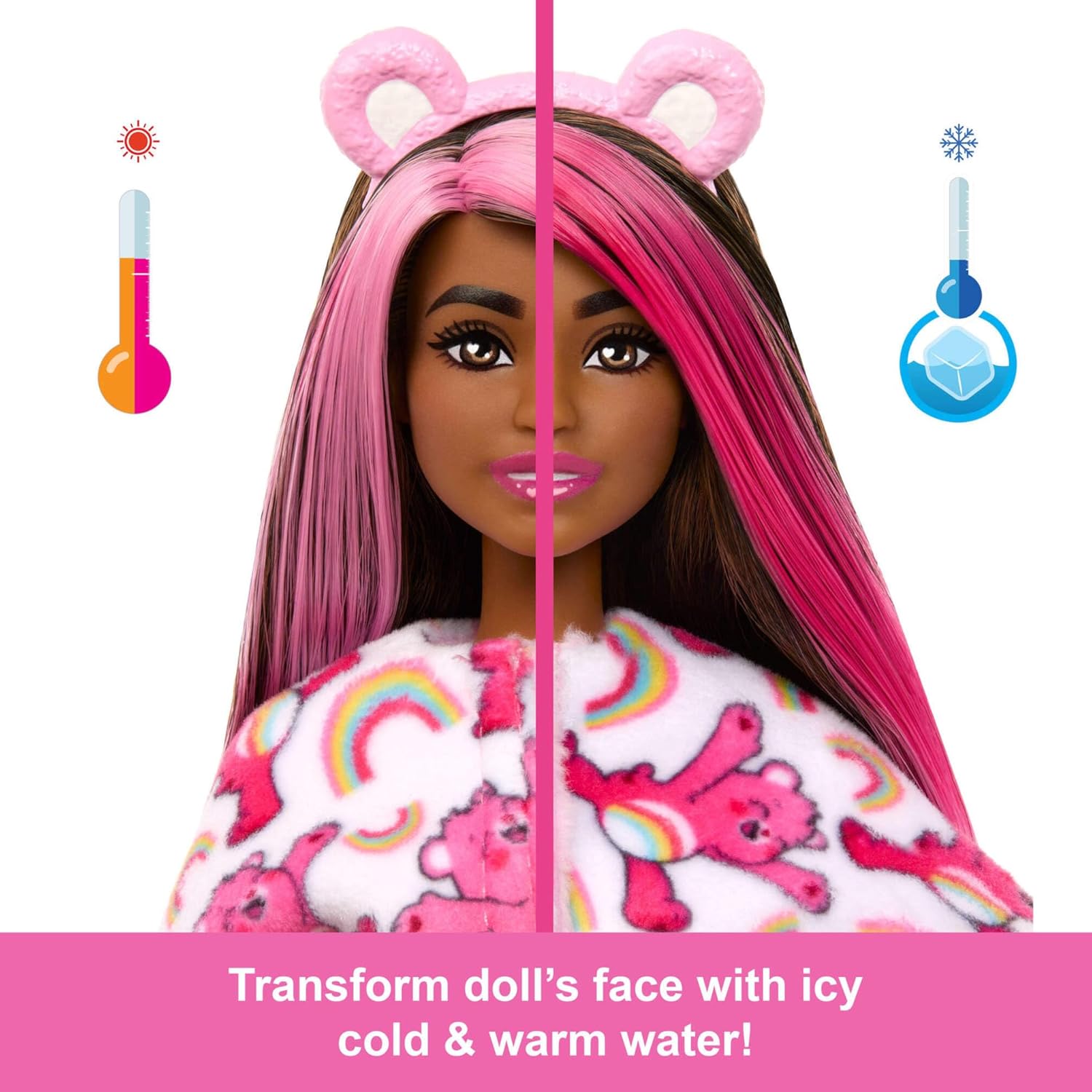 Barbie Cutie Reveal Care Bears Cheer Bear