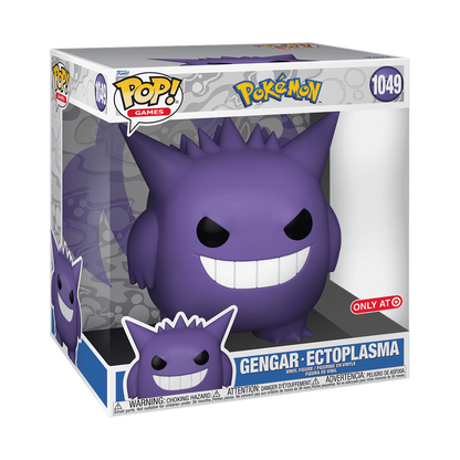 Funko Pop! Jumbo Pokémon Gengar 10-Inch Vinyl Figure #1049