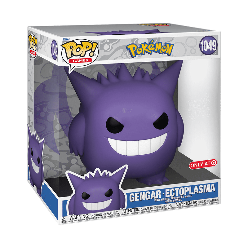 Funko Pop! Jumbo Pokémon Gengar 10-Inch Vinyl Figure #1049