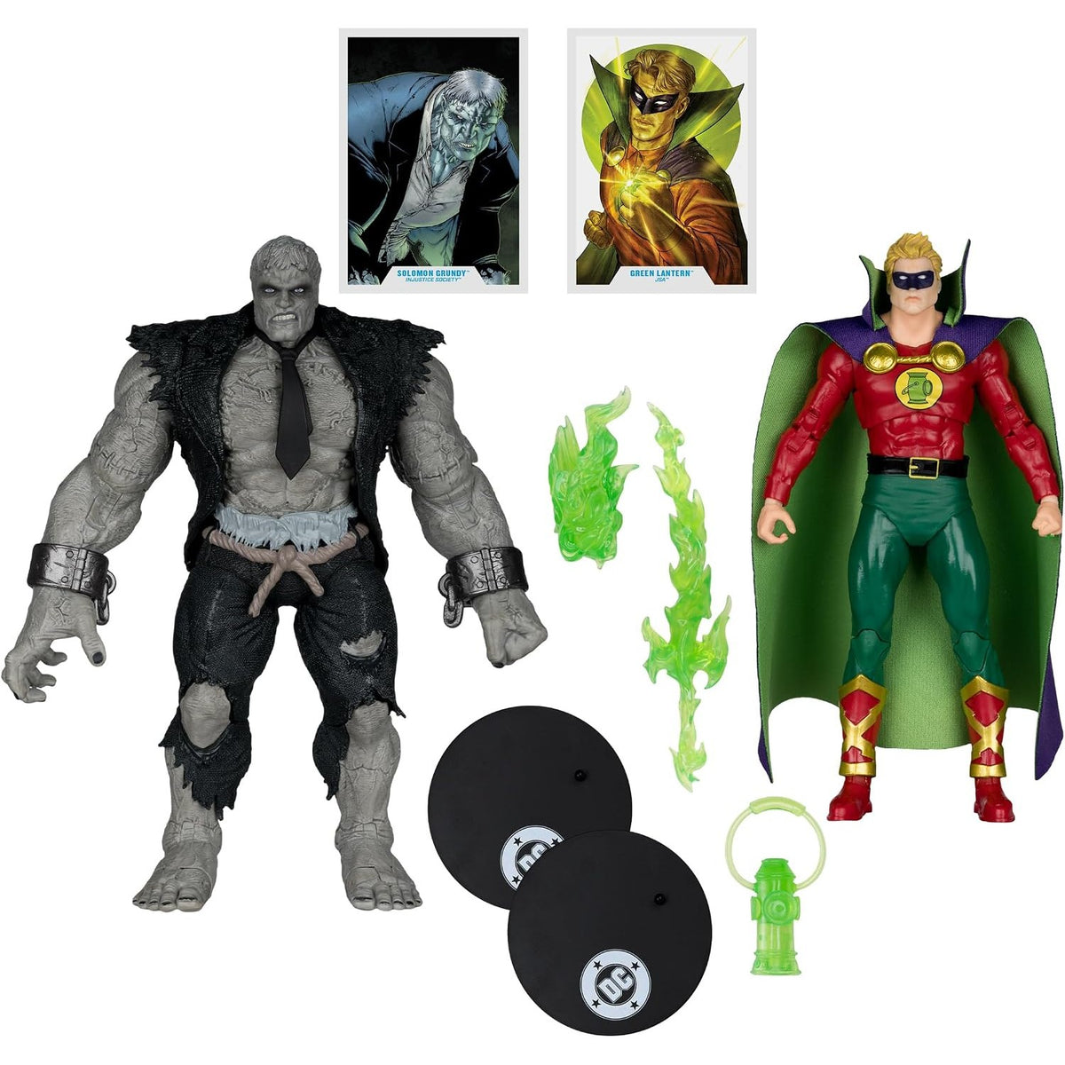 McFarlane Toys DC Multiverse Solomon Grundy vs Green Lantern (JSA) 2-Pack