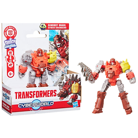 Hasbro Transformers Cyberworld Dinobot Snarl Cyber Changers 4-Inch Action Figure