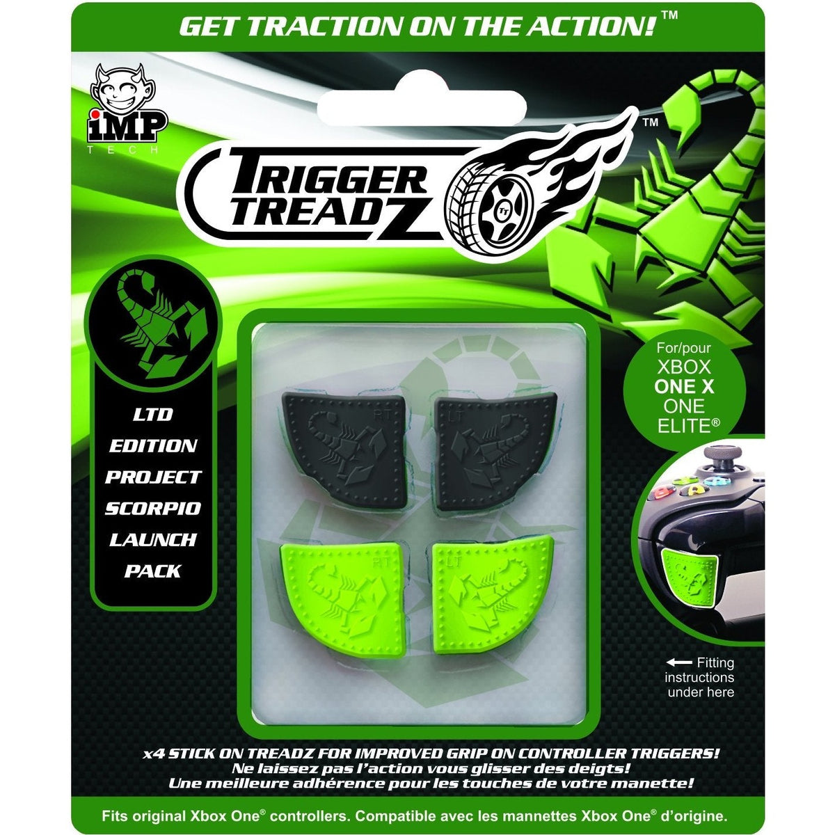 iMP Tech Trigger Treadz Project Scorpio Limited Edition 4-Pack for Xbox One