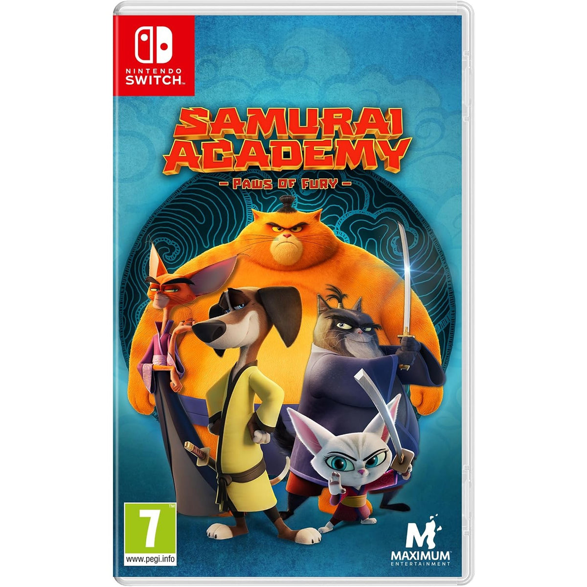 Samurai Academy: Paws of Fury for Nintendo Switch (Disc)