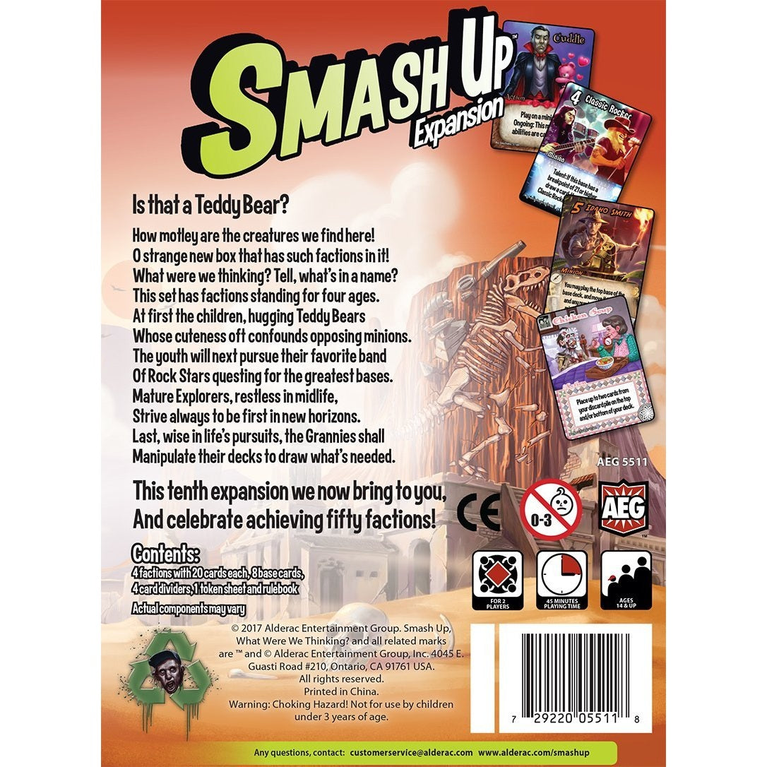 Smash Up: What Were We Thinking? Expansion
