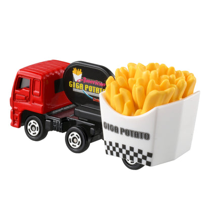 TOMICA No.55 Isuzu Giga Fried Potato Car – 824626 Rear View lpr