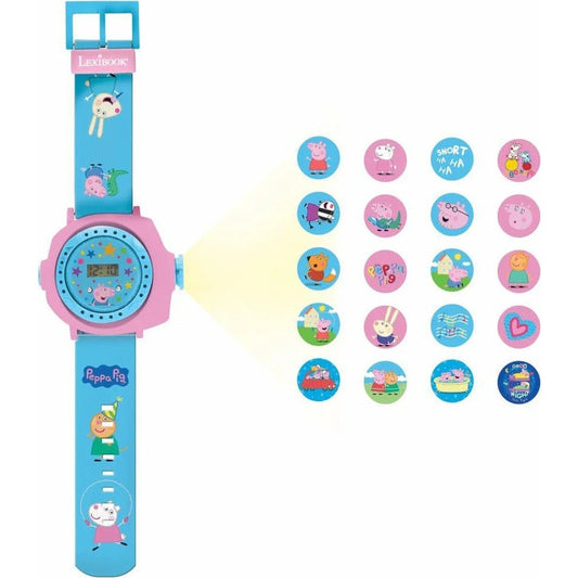 Lexibook Peppa Pig Children's Projection Watch with 20 Images