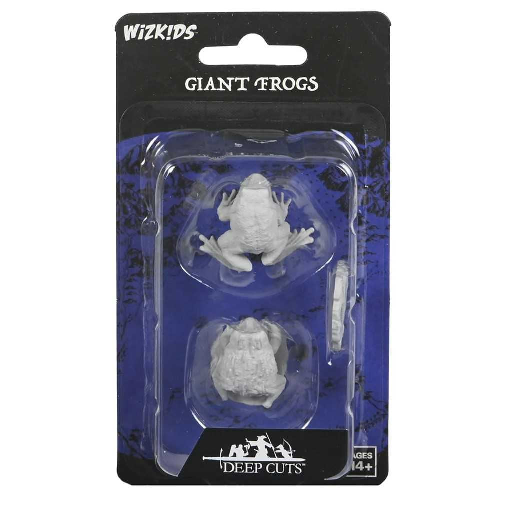 WizKids Deep Cuts: Giant Frogs Unpainted Miniatures