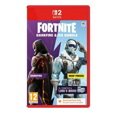 Fortnite Darkfire & Ice Bundle for Nintendo Switch 2 (Code in Box)