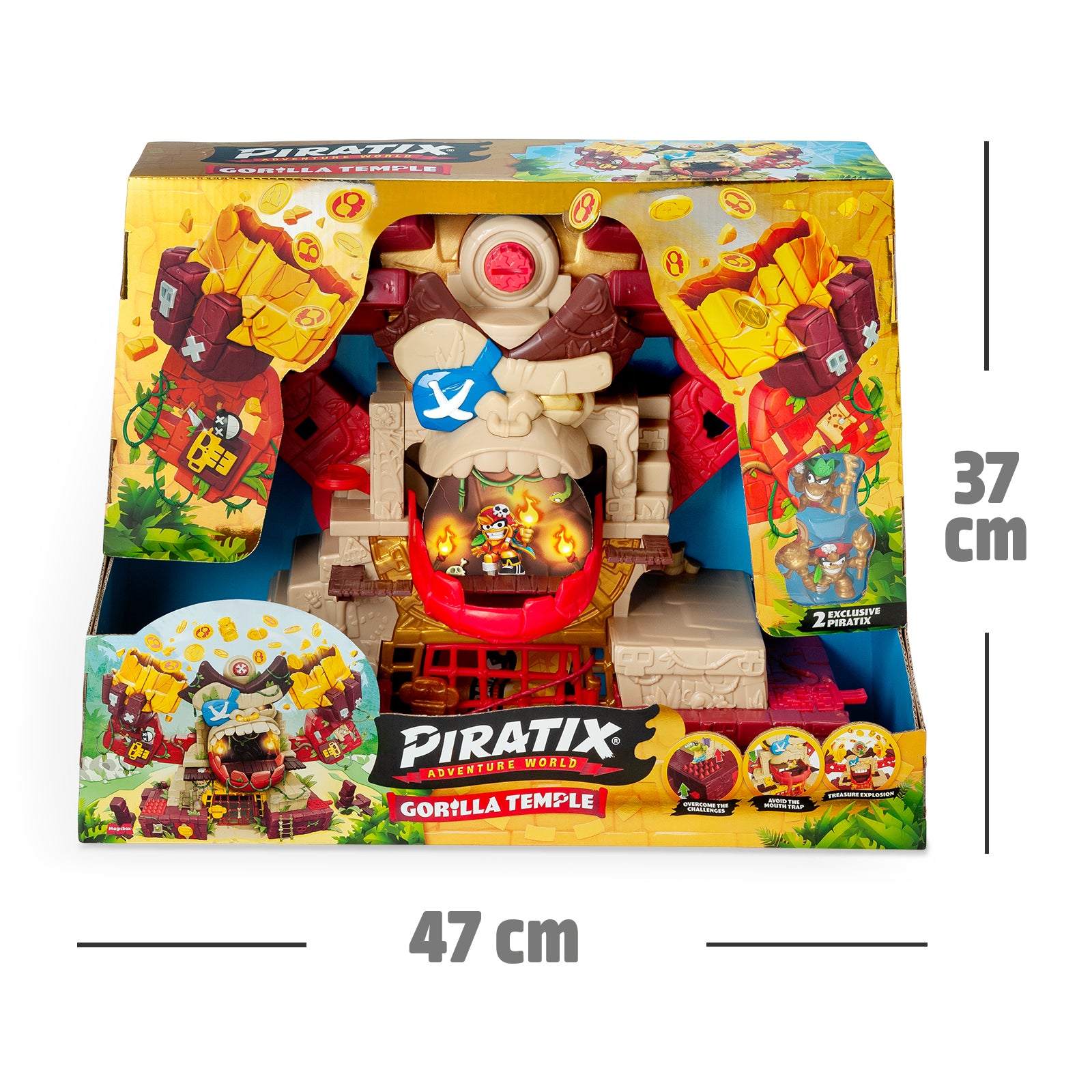 Piratix Gorilla Temple Playset