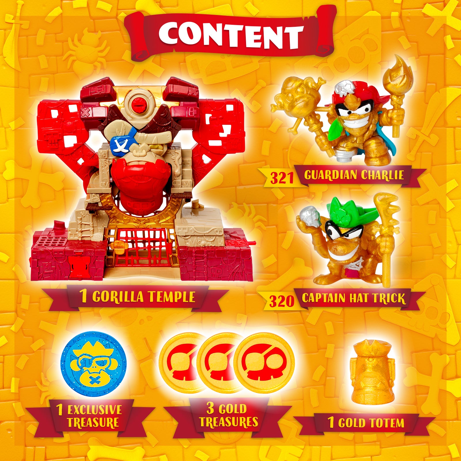 Piratix Gorilla Temple Playset